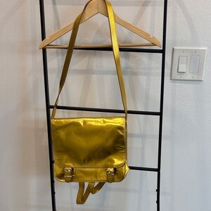 Jil Sander Gold Backpack